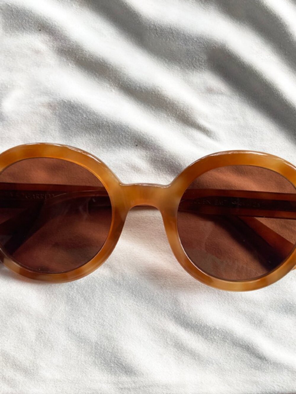 Garrett Leight Julien Sun sunglasses Ember Tortoise/Semi-Flat Oak